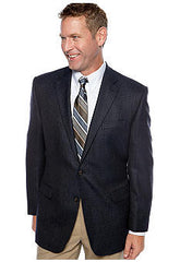 Lauren Ralph Lauren Tailored Clothing Blue Houndstooth Sportcoat